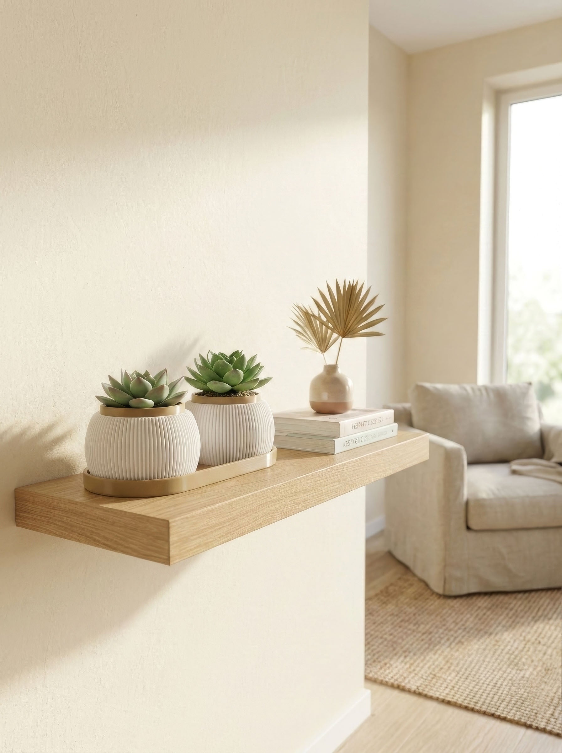 RILLA - Pflanztopf DUO mit Tablett